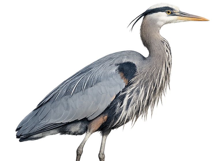 Banner Blue Heron